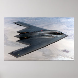B-2 Spirit Aircraft Poster