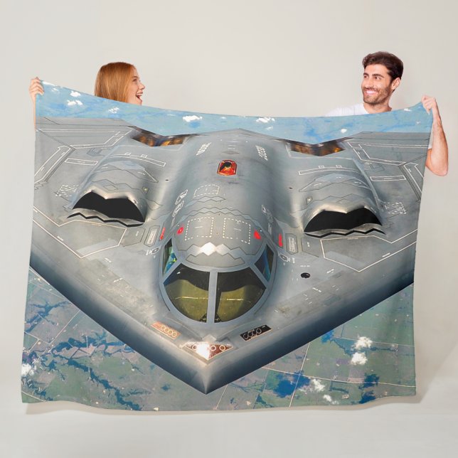 B-2 SPIRIT FLEECE BLANKET (In Situ)