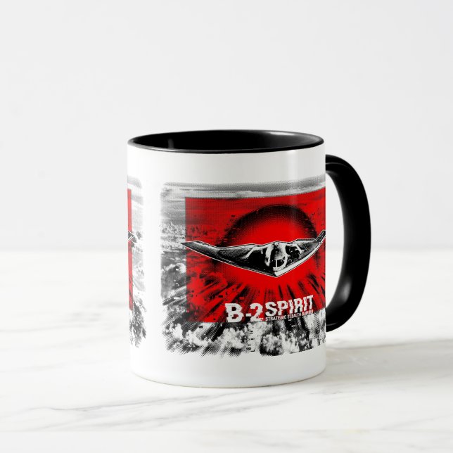 B-2 Spirit Mug (Front Right)