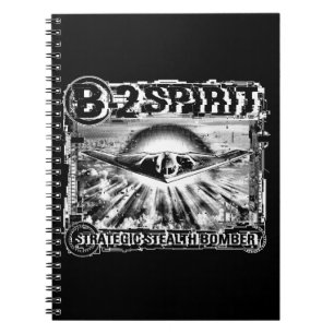 B-2 Spirit Notebook Spiral Photo Notebook