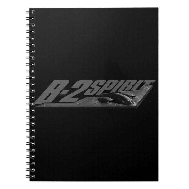 B-2 Spirit Photo Notebook (80 Pages B&W) (Front)