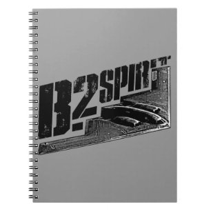 B-2 Spirit Photo Notebook (80 Pages B&W)