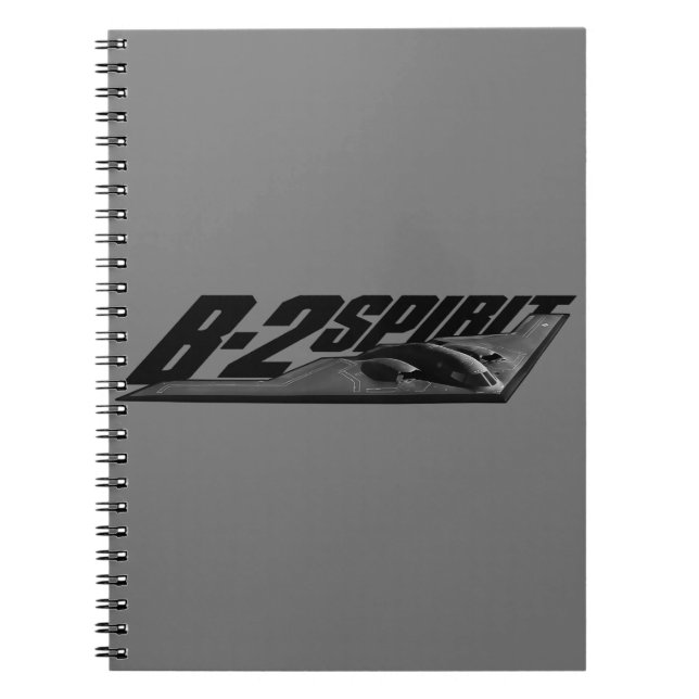 B-2 Spirit Photo Notebook (80 Pages B&W) (Front)