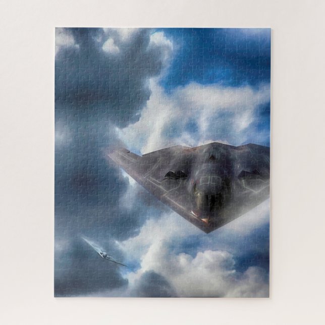 B-2 Spirit Stealth Bomber GHOST MAKER Jigsaw Puzzl Puzzle (Vertical)
