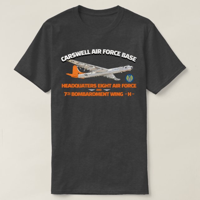 B-36 PEACEMAKER BOMBER T-Shirt (Design Front)