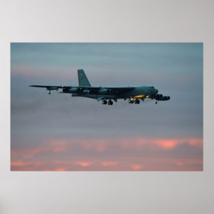 B-52 Stratofortress Aircraft Poster
