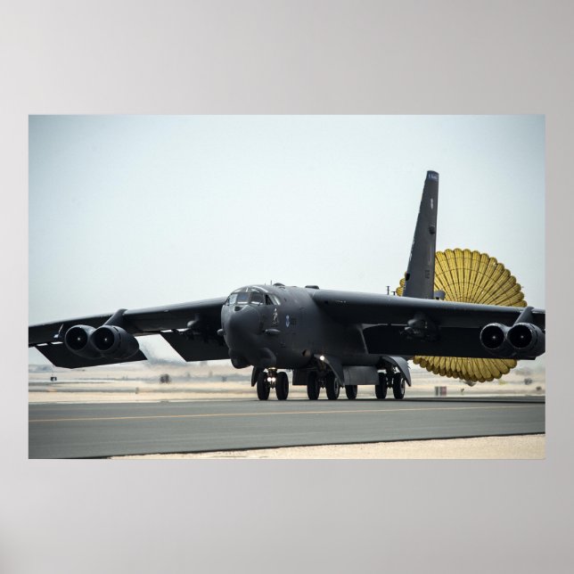 B-52 Stratofortress Aircraft Poster (Front)