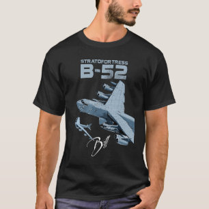 B-52 Stratofortress U.S. long-range heavy bomber T-Shirt