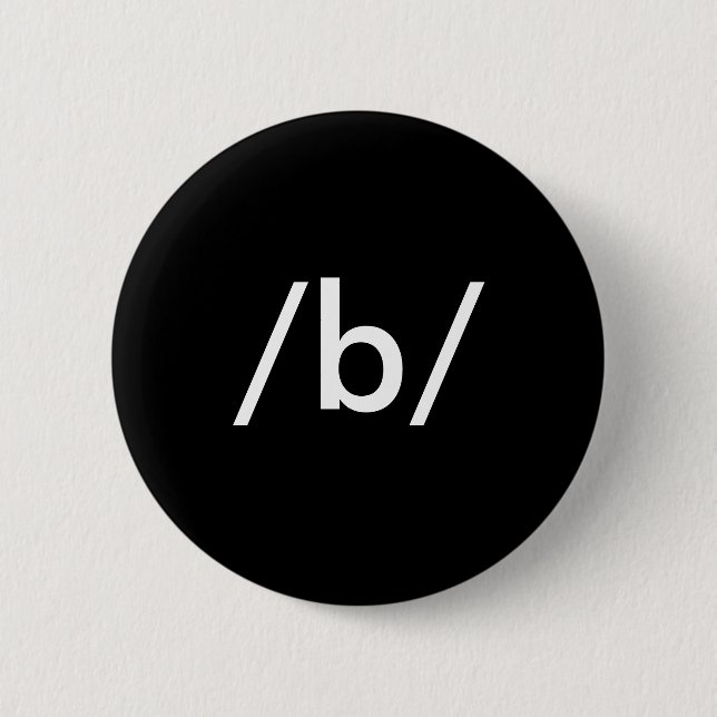 /b/ 6 cm round badge (Front)