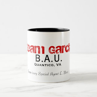B.A.U., Quantico, VA, Supervisory Special Agent... Two-Tone Coffee Mug