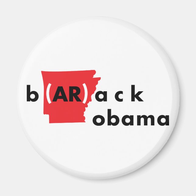 b(AR)ack obama Magnet (Front)