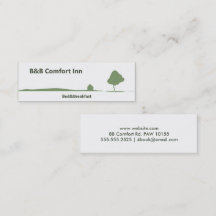 B$B Comfort InnMini Business Card