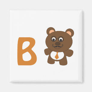 B - Bear Magnet