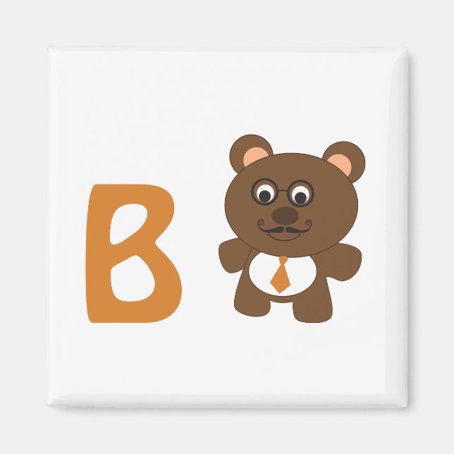 B - Bear Magnet (Front)