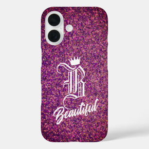 B Beautiful Pink iPhone Case