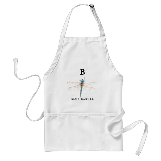 "B" Blue Darner  Standard Apron (Front)