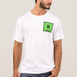 B - Bongos Music Chemistry Periodic Table Symbol T-Shirt