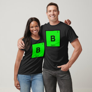 B - Boron Chemistry Periodic Table Symbol T-Shirt