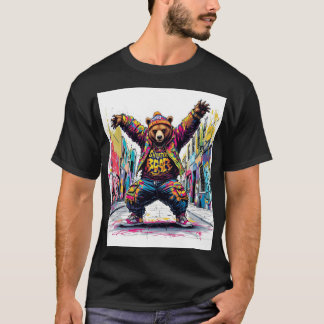 B-Boy Bear T-shirt design