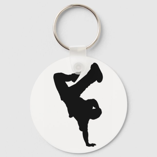 B-Boy Keychain (Front)