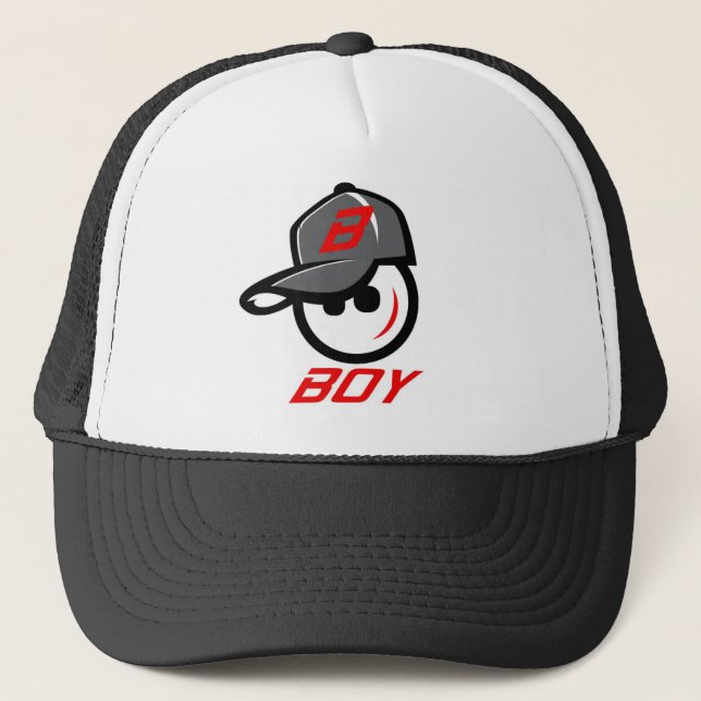 B-BOY TRUCKER HAT (Front)