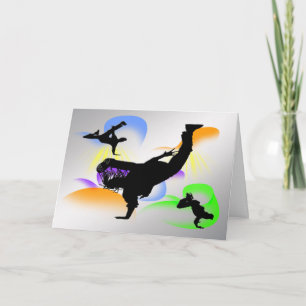 B-boying Card