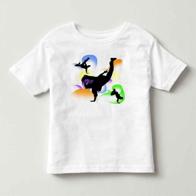 B-boying Toddler T-Shirt (Front)
