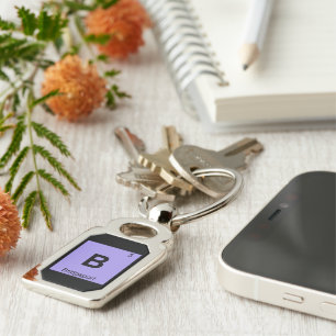 B - Bridgeport Connecticut Chemistry Symbol Key Ring