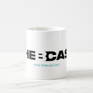 B-Cast Logo Mug with Teal URL