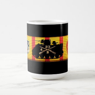 B Co. 4/23rd Inf. Vietnam Service Ribbon Mug