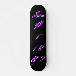 "B-Day" Jan 01 1982 Skateboard