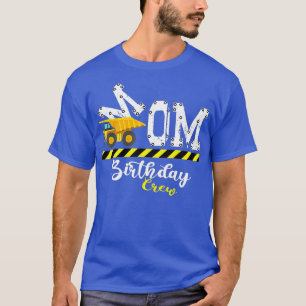 B-Day Party Mum Birthday Crew Construction Party T-Shirt