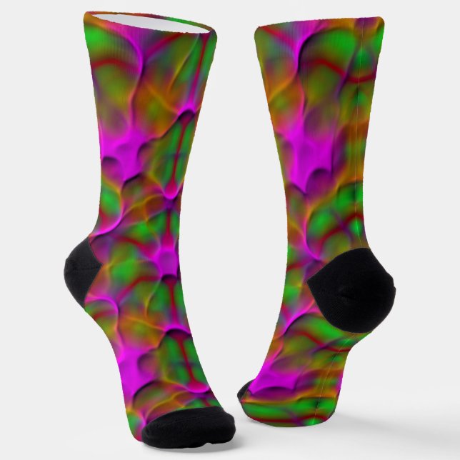 B&E Socks Bold and Elaborate Design 001861 (Angled)