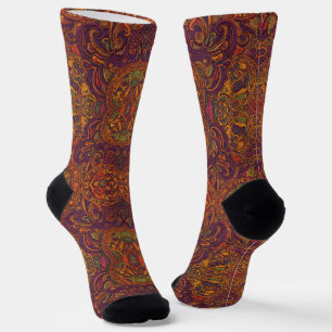 B&E Socks Bold and Elaborate Design 001924