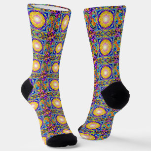 B&E Socks Bold and Elaborate Design 001996