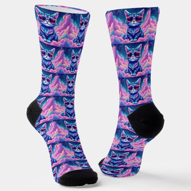 B&E Socks Bold and Elaborate Design 002062 (Angled)
