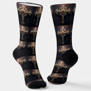 B&E Socks Bold and Elaborate Design 002124