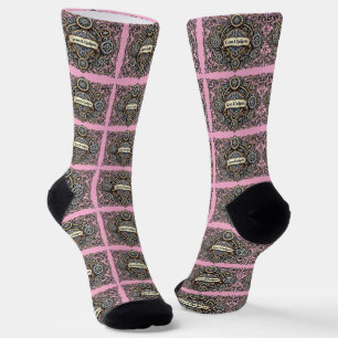 B&E Socks Bold and Elaborate Design 002124