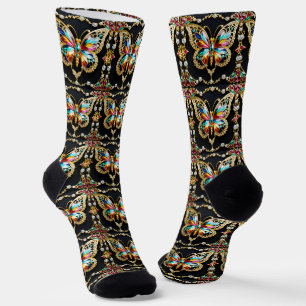 B&E Socks Bold and Elaborate Design 002131