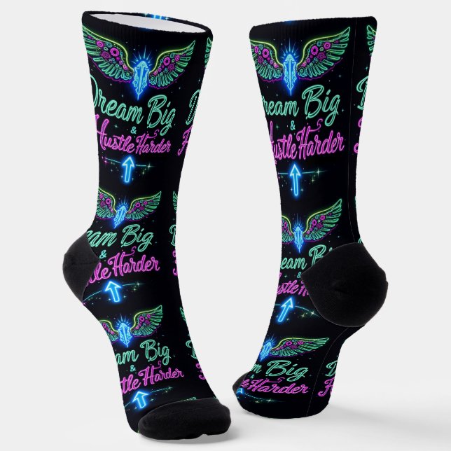 B&E Socks Bold and Elaborate Design 002215 (Angled)