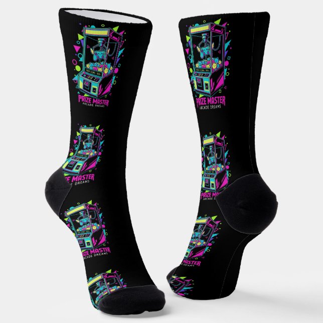 B&E Socks Bold and Elaborate Design 002248 (Angled)