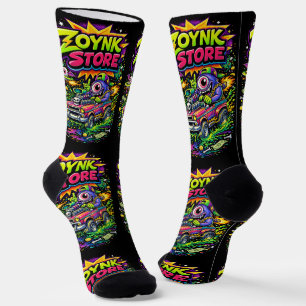 B&E Socks Bold and Elaborate Design 002284