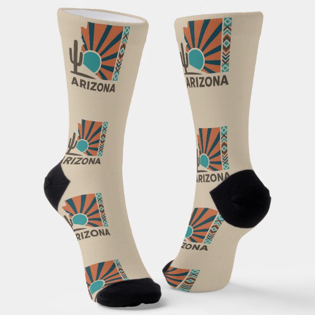B&E Socks Bold and Elaborate Design 002324 (Angled)