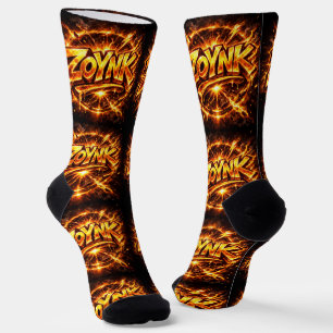 B&E Socks Bold and Elaborate Design 00300