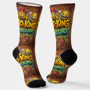 B&E Socks Bold and Elaborate Design 00321