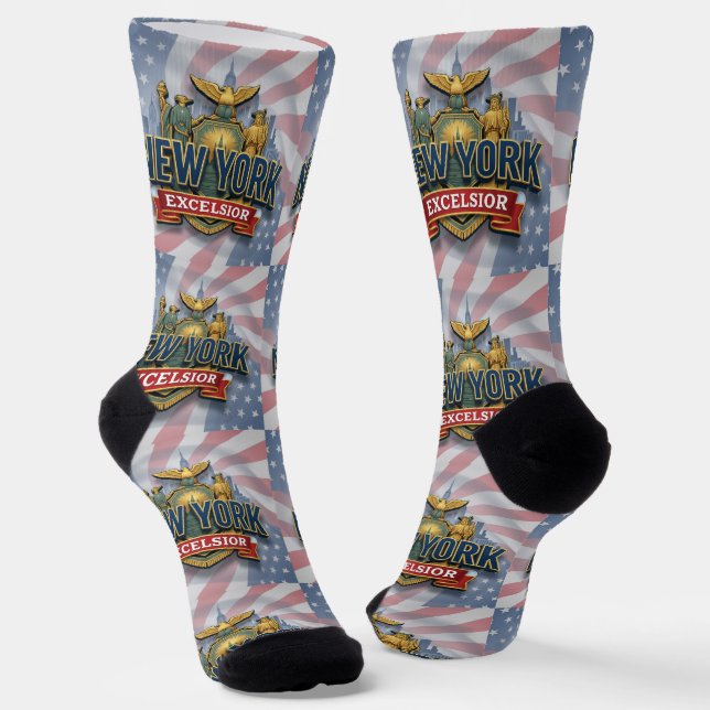 B&E Socks Bold and Elaborate Design 00372 (Angled)