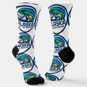 B&E Socks Bold and Elaborate Design 00377 Alaska