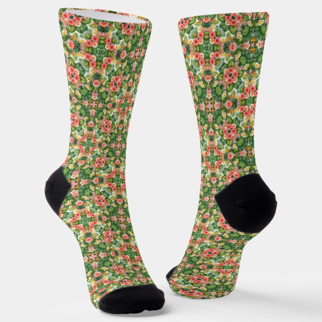 B&E Socks Bold & Elaborate Design 0048146 (Angled)