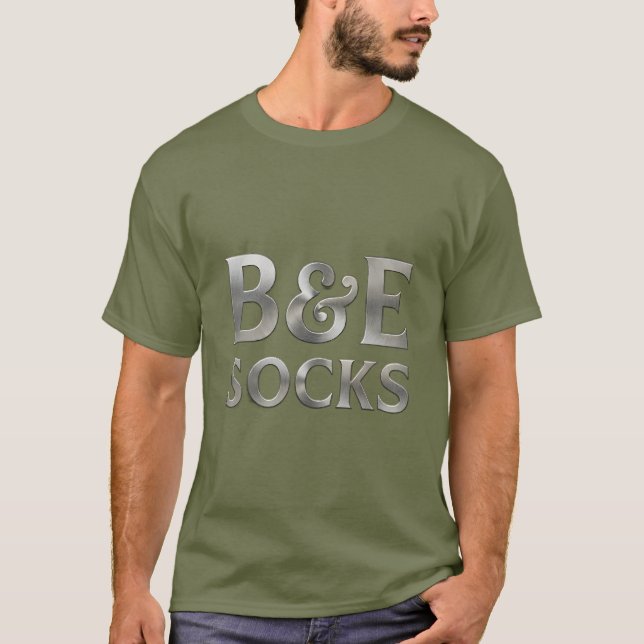 B&E Socks Bold & Elaborate Design 0048166-ST T-Shirt (Front)