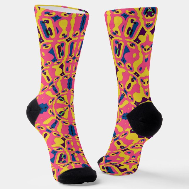 B&E Socks Bold & Elaborate Design 0048176 (Angled)